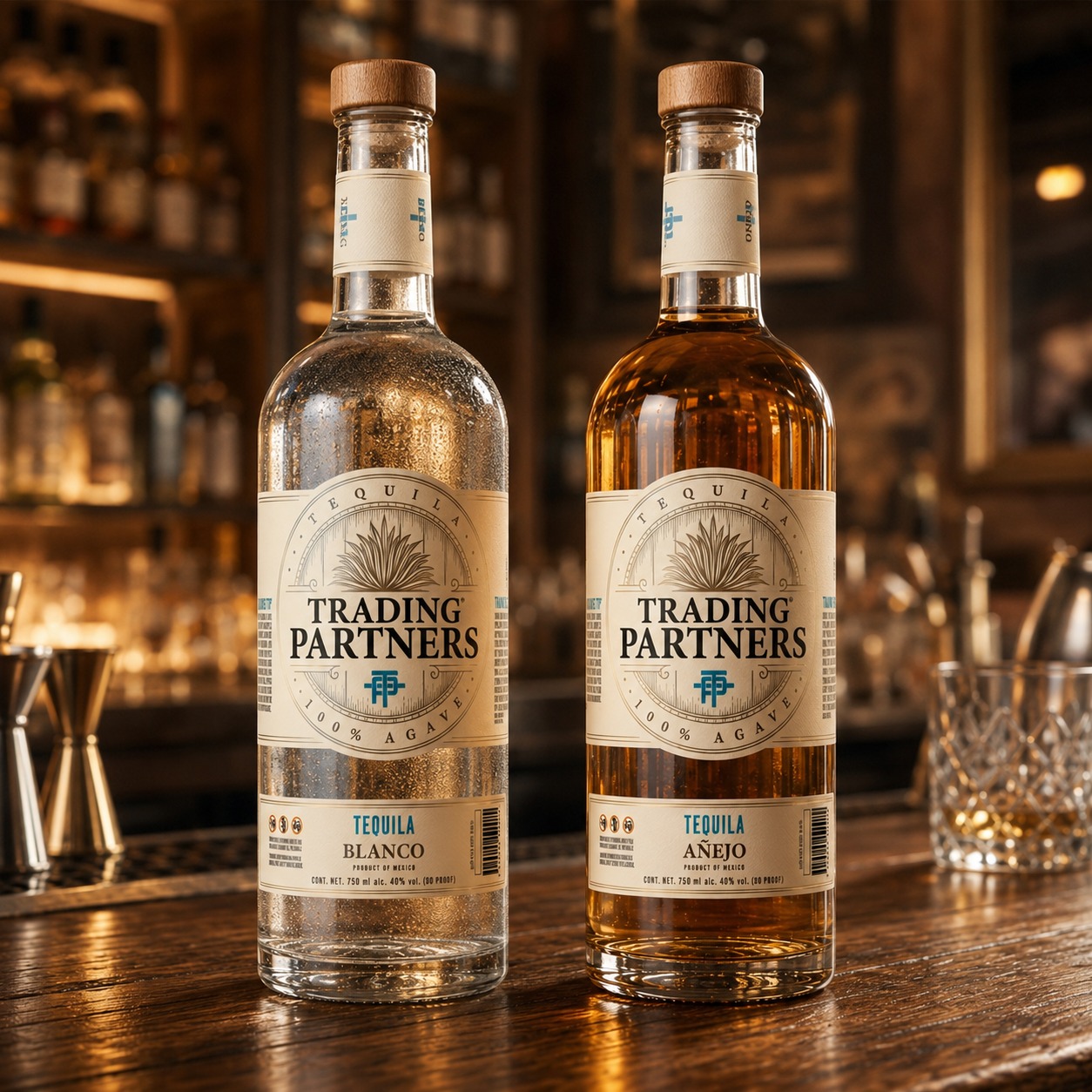 DEAYERES Blanco and Añejo bottles